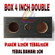 Box Speaker 4 Inch Double