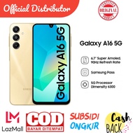 SAMSUNG GALAXY A16 5G RAM 8/256 - 6.7" SUPER AMOLED 90Hz REFRESH RATE - 5G PROCESSOR DIMENSITY 6300