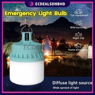 Portable USB LED Light Bulb Rechargeable Night Market Hanging Lamp Emergency Bulb Light