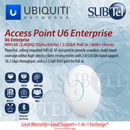 Ubiquiti U6-ENTERPRISE Access Point WiFi 6 Enterprise 2.4GHz 5GHz Ceiling Wall mount UBNT UAP SOCIAL