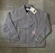 CARHARTT WIP HERITAGE HICKORY STRIPED TERRELL WORK JACKET CARHARTT US OG CLASSIC VINTAGE CANVAS DETR