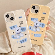 English puppy Iphone 11 12 13 14 15Pro Max IPX Xr Xs Max 7 8 6s Plus Wheat straw Soft Silicone Phone Case