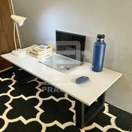 Modern Minimalist Floor Table 100cm - Coffee Table Study/ Multipurpose/ Meja Belajar Meja Lipat Meja