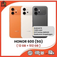 ( NEW ) HONOR 600 5G SMARTPHONE | (12GB RAM+512GB ROM) | 7000mAh Battery | 200MP Camera | ORIGINAL M