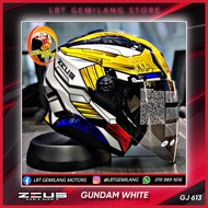 ZEUS Helmets LH-613 [GUNDAM WHITE] V2.0
