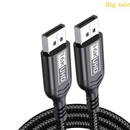 Mar Cord DP16K Visual Clear 8K 60Hz 4K 240Hz Double Monitor Support Premium Copper Conductors