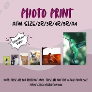 High Quality Photo Print ATM Size | 2R | 3R | 4R | 5R | A4