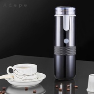 [Adepe] Capsule Coffee Machine Capsule Travel Expresso Maker for Camping Home RV