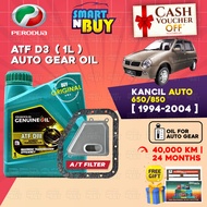 Perodua Gear Oil ATF D3 Original Minyak Gearbox Auto Kereta Perodua Kancil 650 850 1994 - 2004