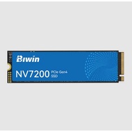 Biwin NV7200 1TB PCIe Gen4×4 NVMe M.2 2280 SSD / Read Speed up to 7200 MB/s