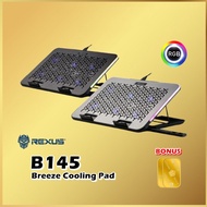 Rexus B145 Breeze Cooling Pad With RGB Color And Phone