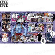One Piece Opcg Playmat Card Game Playmat Nightmare Luffy Gekko Moria Anime Playmat High-Quality Card