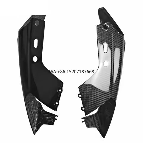 RC390 3K Dry Carbon Fiber Full Fairing Kits Motorcycle Lower Belly Pan for KTM RC 390 2018 2019 2022