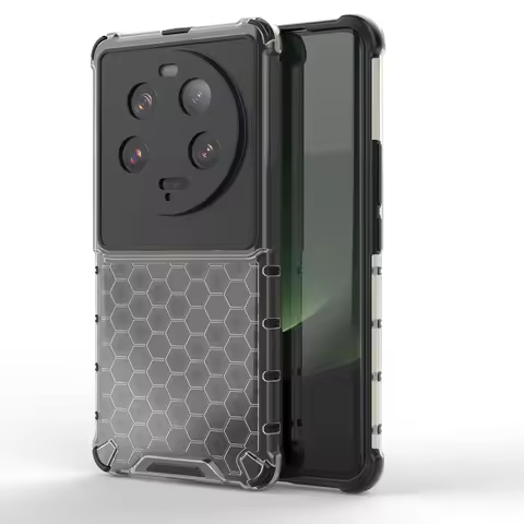 Honeycomb Case For VIVO S18 S17 S16E S12 S10 S10E S9 S9E X90 Pro Plus X80 X70 X60 X30 Transparent Sh