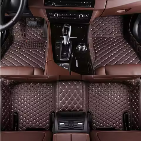 Car Floor Mat Fit for Mazda CX-60 CX60 2022 2023 2023 2024 2025 2026 Auto Accessories Leather Carpet