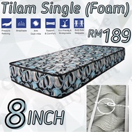 Tilam Single Foam 【SuperFoam】8Inch ✅Ready Stock