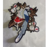 Patch BIRDS FLOWER BIG