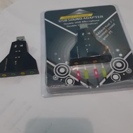 ۝ Usb Sound Card 7.1 External Aux Splitter 2nd Branch Splitter Soundcard