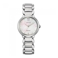 CITIZEN EM0920-86D ECO-DRIVE WHITE MOTHER OF PEARL STAINLESS STEEL WOMEN'S WATCH