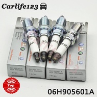 Set Of 4pcs Platinum 06H905601A PFR7S8EG Spark Plugs For Audi A3 A4 A5 TT VW Tiguan Passat
