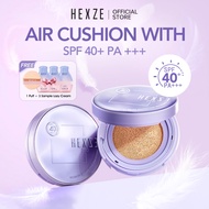 HEXZE Oil Control Sunscreen Cushion Hydrating Long-lasting Foundation Skin Protection SPF 40+ PA+++