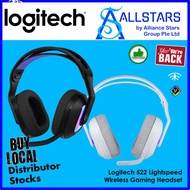 Logitech G522 Black/White Lightspeed Wireless Gaming Headset (981-001545/981-001551) (Warranty 2year