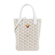 GOYARD Poitiers Claire-Voie 限定款手提/斜背兩用包-迷你/白黃 _廠商直送