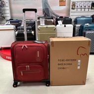 American tourister 美國旅行者 輕布箱行李箱 前開式設計 可拆式盥洗包MAXWELL 紅色 $5200