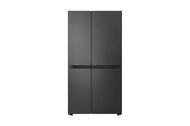655l Side by Side Fridge in Essence Matte Black