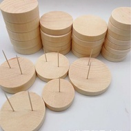 Wooden stand for dolls and wooden stuffed animals