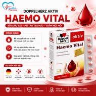 Doppelherz Haemo Vital iron supplement pills help prevent anemia (Box of 30 pills)