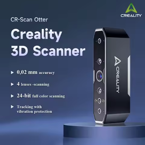 Creality 3D CR-Scan Otter 3D Printing Handheld Scanner 0.02mm Accuracy Anti-Shake Tracking Full-Colo