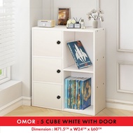 พร้อมส่ง Kenzzo!! ชั้นวางของ ชั้นวางหนังสือ ชั้นอเนกประสงค์ New Omar Bookshelf/Storage Organizer Cab