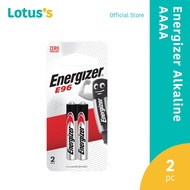 Energizer Alkaline Aaaa 2Pc Pack (E96Bp2)