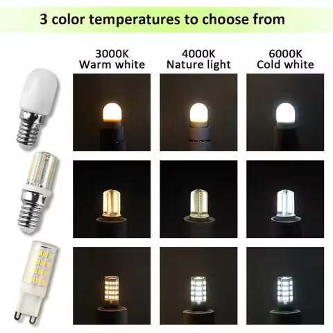 5-50pcs Hight Lumen LED Bulb G9 E14 Corn Light Bulb AC 220V 2W 2.5W 3W Non-strobe Warm White Light C