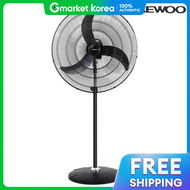 Daewoo Black Edition Large Industrial Fan Stand Commercial /Industrial Use 30-Inch Ft300
