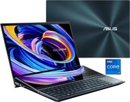 ASUS ZenBook Pro Duo 15 OLED UX582 Laptop, 15.6” OLED 4K Touch Display, Intel Core i9-12900H, 32GB, 1TB, GeForce RTX 3060 Laptop GPU, ScreenPad Plus, Windows 11 Pro, Celestial Blue, UX582ZM-XS99T