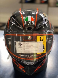 Spot Italian Asian AGV PISTA GPRR new black and red track carbon fiber helmet full helmet