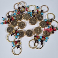GANTUNGAN 12 SHIO KEYCHAIN MADE OF COPPER MATERIAL Lucky Coin Keychain | Symbol of Prosperity and We