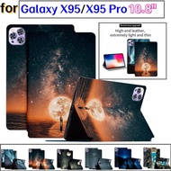 Cute Cartoon Pattern Sweat Proof Case For 2024 New Android 5G Tablet Gaming Galaxy X95 X95 Pro Tab 1