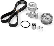 Timing Belt Kit Water Pump For 05-14 Audi A3 A4 TT VW EOS GTI Jetta Passat 2.0T 2.0L Replaces TCK334