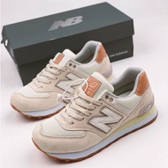 Sports shoes_New Balance_NB_Fashion trend new retro running shoes women's shoes pink height-up shoes girls casual shoes