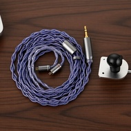 KBEAR Neon 1.2m HiFi SPC Audio Wire for KZ ZS10 PRO, High-Purity IEM Cable