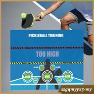 [Toolroom] Pickleball Dink Pad Multifunctional Training Aid Wall Practice Poster Mat Enhance Pickleb