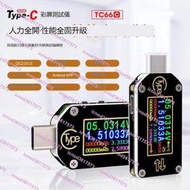 (小謝)睿登TC66快充PD協議檢測誘騙 Type-C電壓電流表 USB容測量測試儀