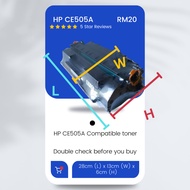 Compatible to HP CE505A/CF280A Toner Crtg Compatible P2035 P2035n P2050 P 2035 2035n Laser Toner