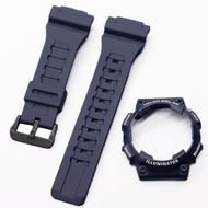 AQ-S810W ซิลิโคนสายนาฬิกาข้อมือ Bezel สำหรับ Casio G-SHOCK AQ-S800นาฬิกายางกันน้ำและ Bracelet18mm สำหรับ AQS810
