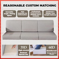 Custom High Density Sponge Cushion 35D/50D/60D/65D, Thick Firm Pad for Sofa, Chair, Bay Window Mattr