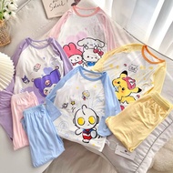 Momo Kids - Soft Silk Modal Bamboo PJs Pyjamas