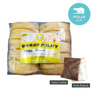 De' Roti Donut Milky Isi 10Pcs 500 Gram (Frozen Food Bandung)